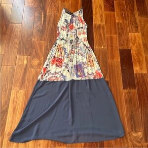 Peter Som for Design Nation Maxi Dress Womens Size Small St. Bart Island Travel